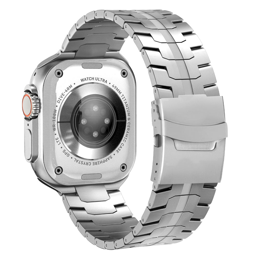 Sleek Titanium Apple Watch Band